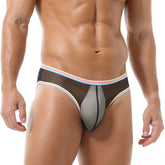 Mesh Candy Stripe Briefs