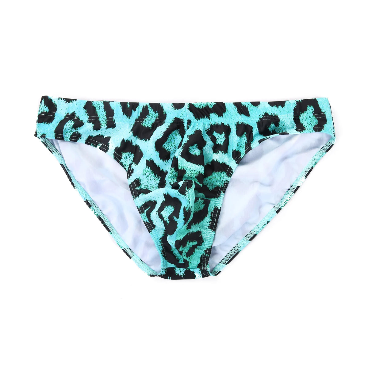 Electric Leopard Swim Briefs
