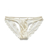 DM Satin Lace Open Briefs