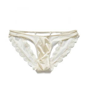 DM Satin Lace Open Briefs