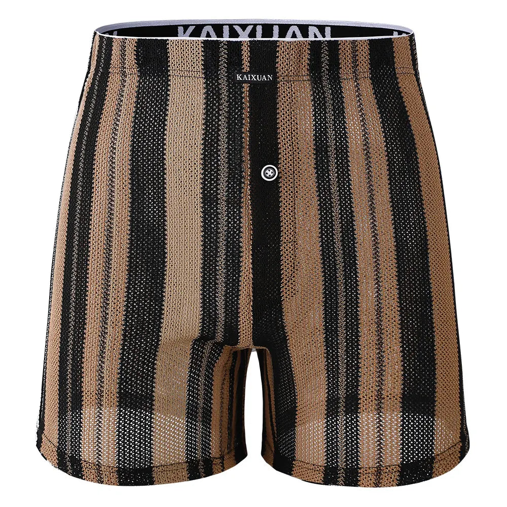 Stripe Woven Shorts