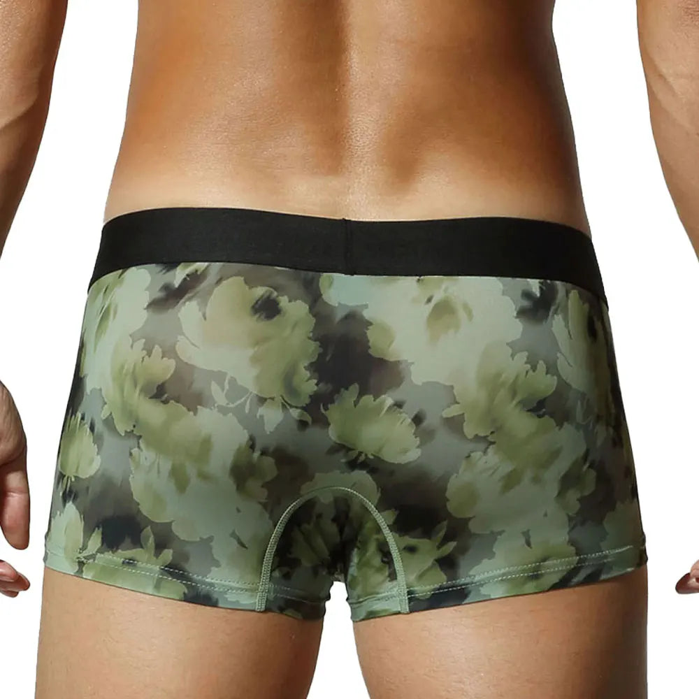 Floral-Print Boxer Briefs