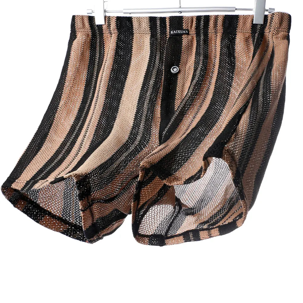 Stripe Woven Shorts