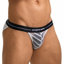 GTOPX Striped Mesh Briefs