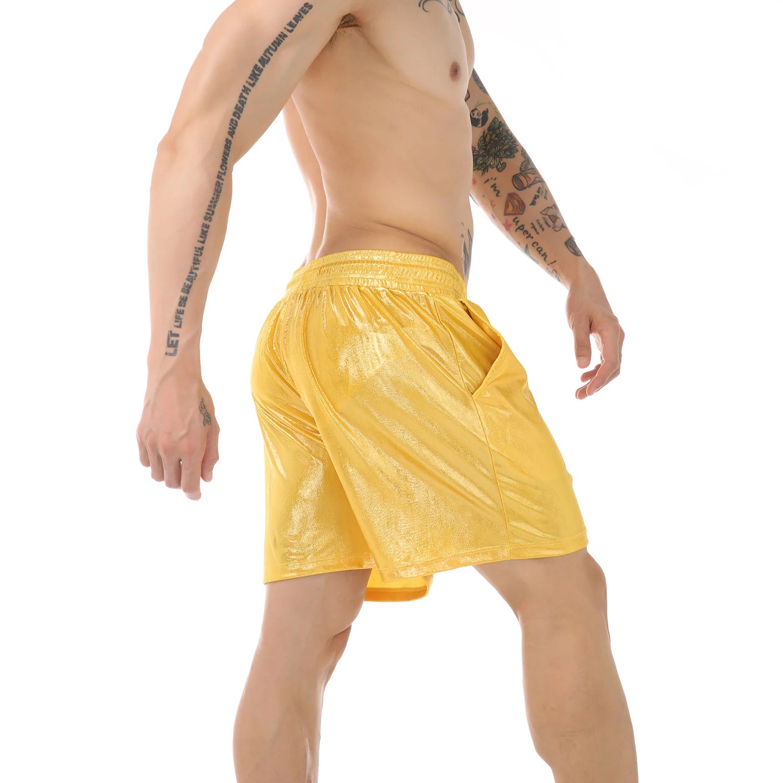 Shiny Gym Shorts